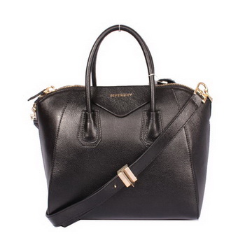 2013 Replica Givenchy Small Antigona Bag Clemence Leather 9981 Black
